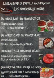 Promotion de mois de mars