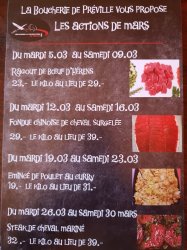Promotions du mois
