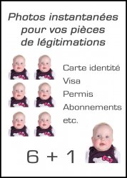 photos d'identité, passeport, visa etc...
